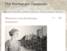 Tablet Screenshot of northangerclassroom.org